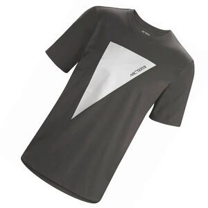 Arc'teryx Men's Black and White Graphic short sleeve Tee